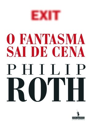 cover image of O Fantasma Sai de Cena